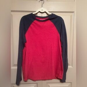 Urban Pipeline Red and Blue Long Sleeve Tees